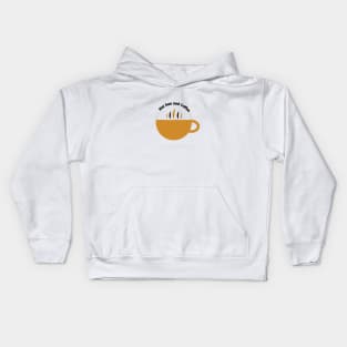 Hot sun and coffee Kids Hoodie